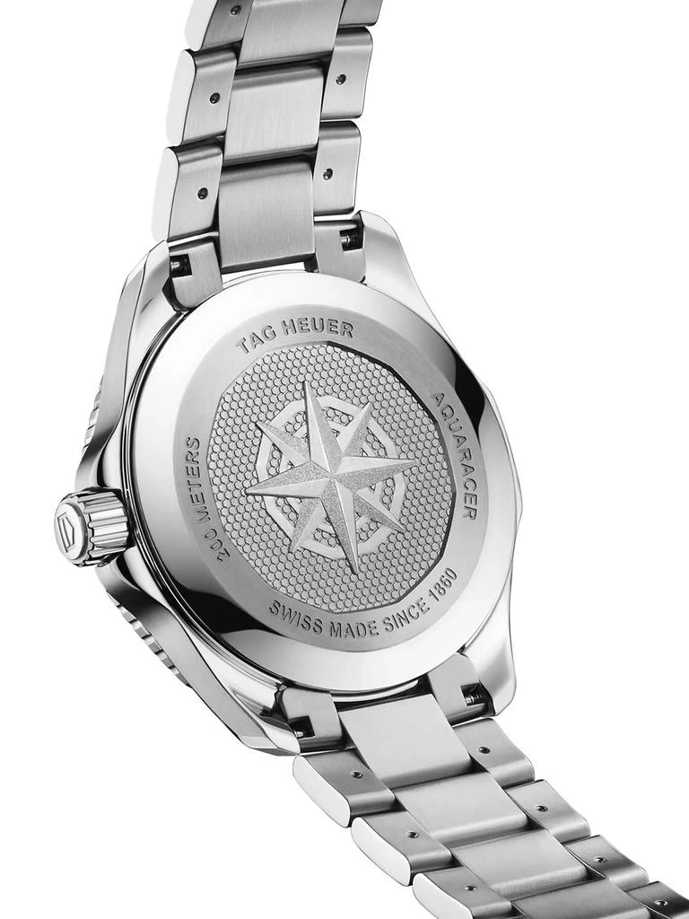 TAG Heuer Aquaracer Stainless Steel, Mother-Of-Pearl & Diamond Sunray Watch 5