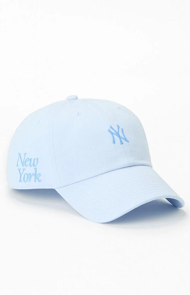 47 Brand Light Blue NY Yankees Dad Hat 1