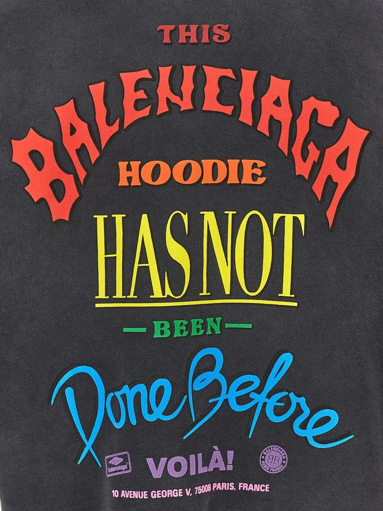 Balenciaga Printed Hoodie 4