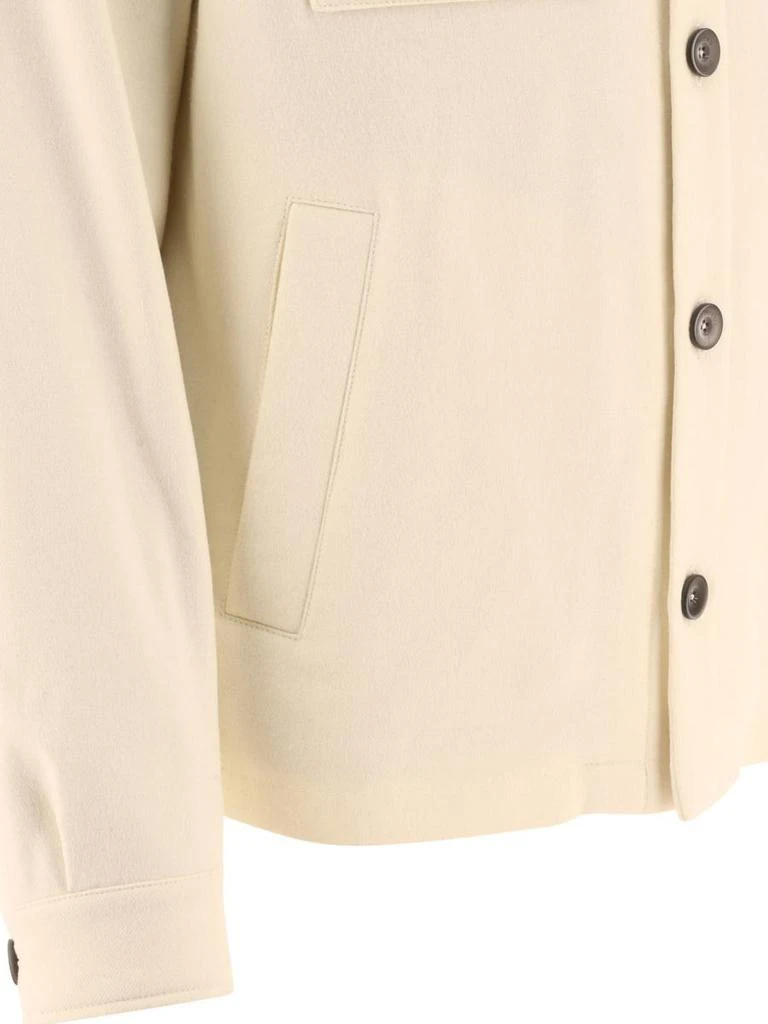 Herno Herno "Resort" Overshirt In Cashmere And Silk 4