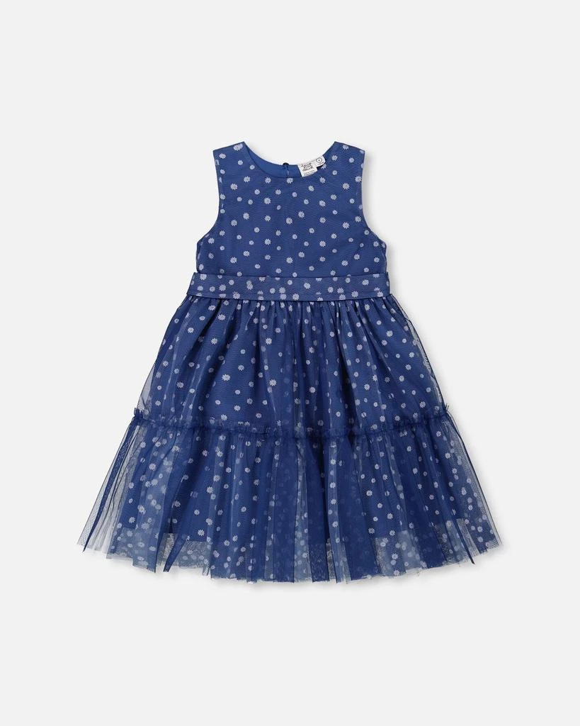 Printed Tiered Dress Blue With Daisy Print  On Sale Now with Up to 50% Off  | Discover Exclusive Deals & Savings at BeyondStyle  Authentic Deux par  Deux kids|baby-toddler-clothing|tops with Limited-Time