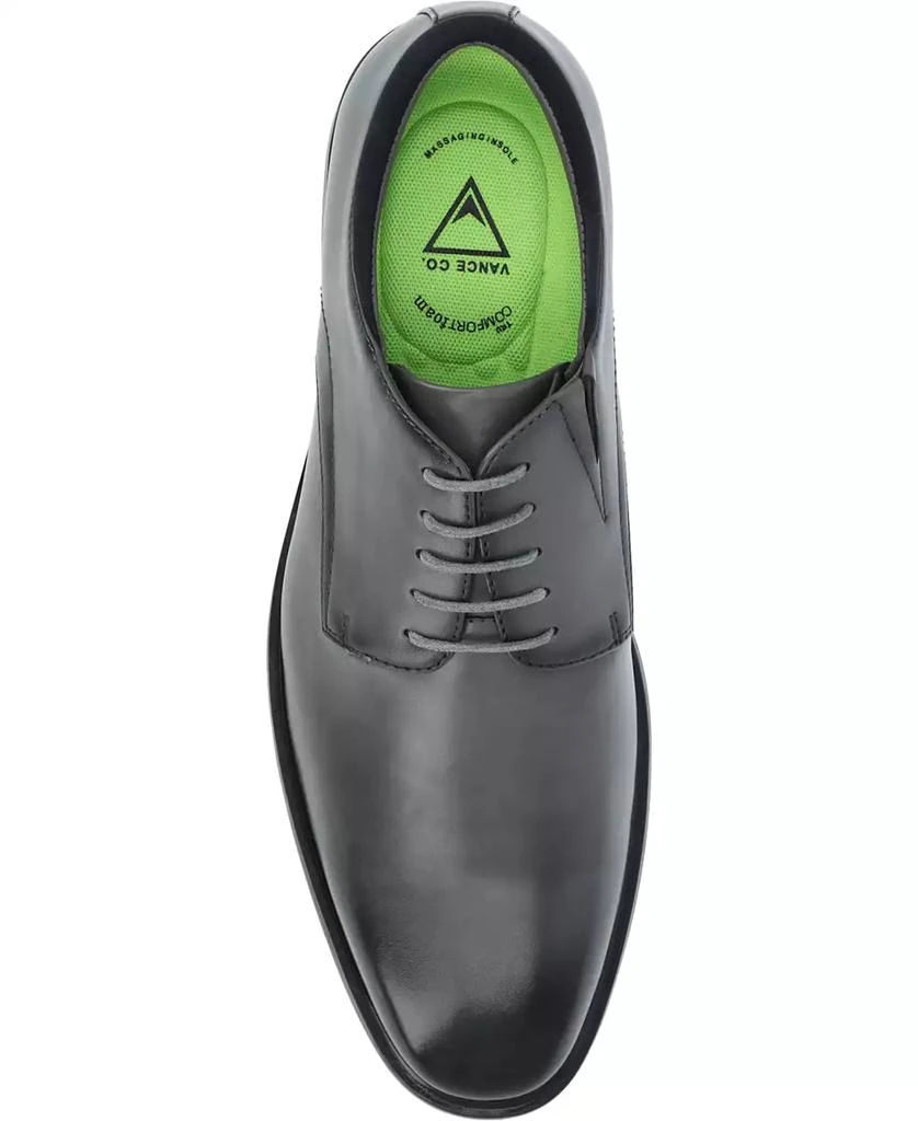 Vance Co. Men's Kimball Plain Toe Dress Shoes 4