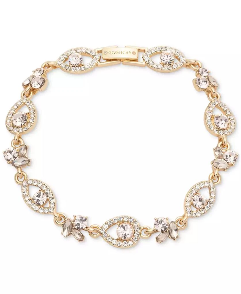 Givenchy Gold-Tone Crystal Flex Bracelet 1