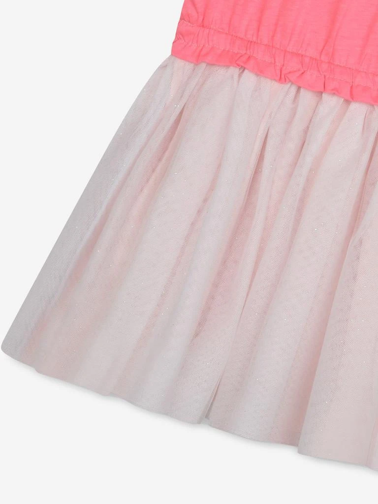 Billieblush Billieblush Girls Jersey And Tulle Dress in Pink 4