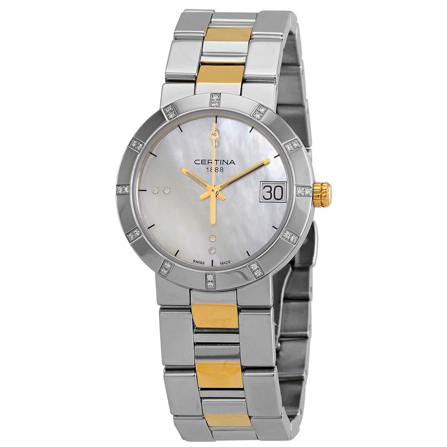 Certina DS Stella Two-Tone Stainless Steel Ladies Watch C0092102211600