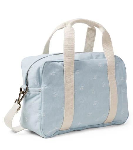 Bonpoint Gigia embroidered denim bag 3