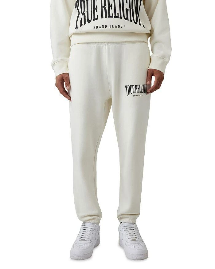 True Religion Relaxed Fit Stretch Arch Joggers 1