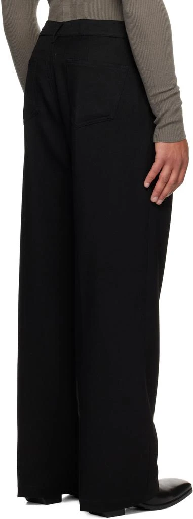 Rick Owens Black Concordians Geth Trousers 3