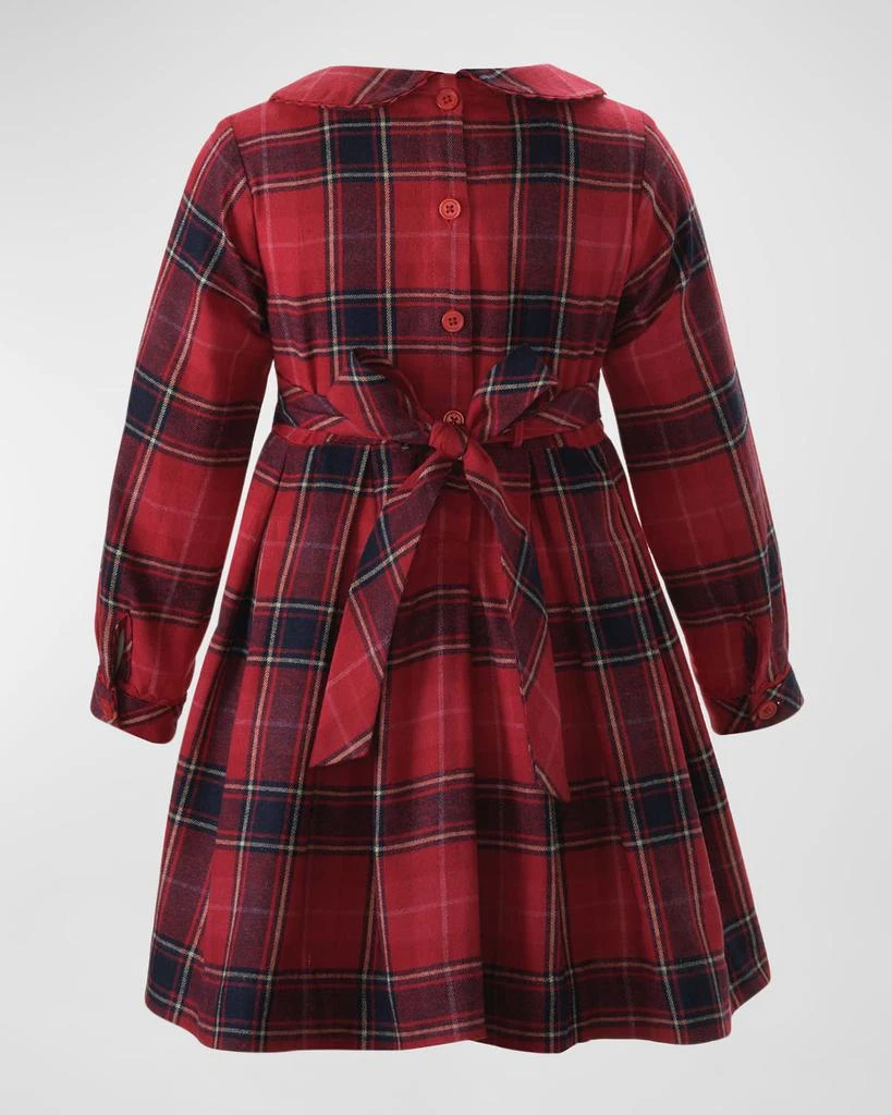 Rachel Riley Girl's Tartan-Print Pleated Dress, Size 2-10 2
