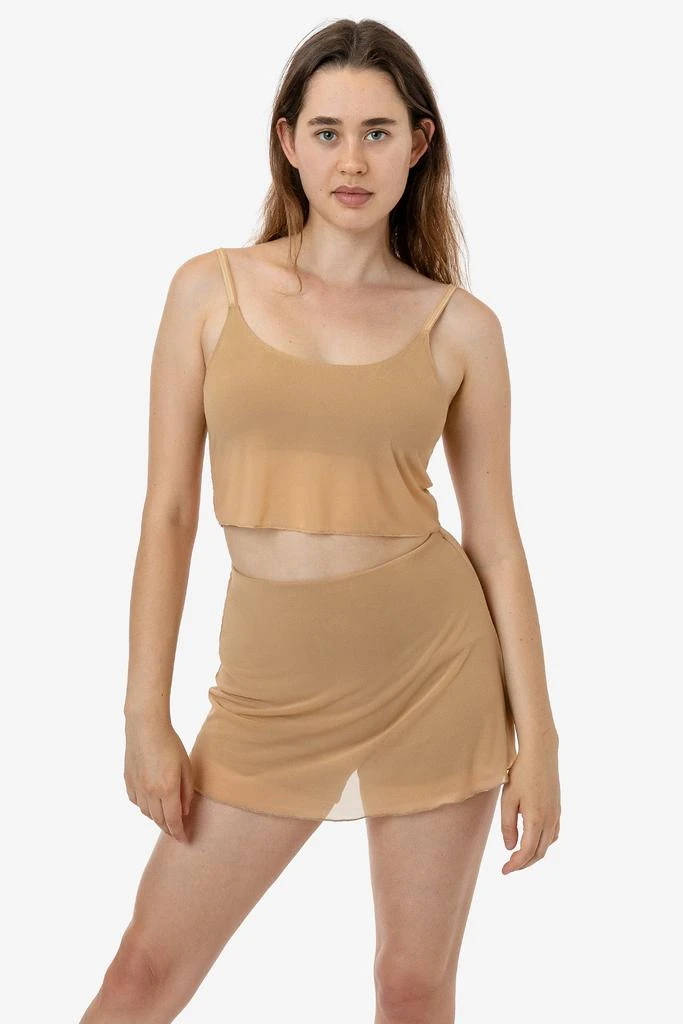 Los Angeles Apparel RNS778 - Micro Mesh Spaghetti Tank 4