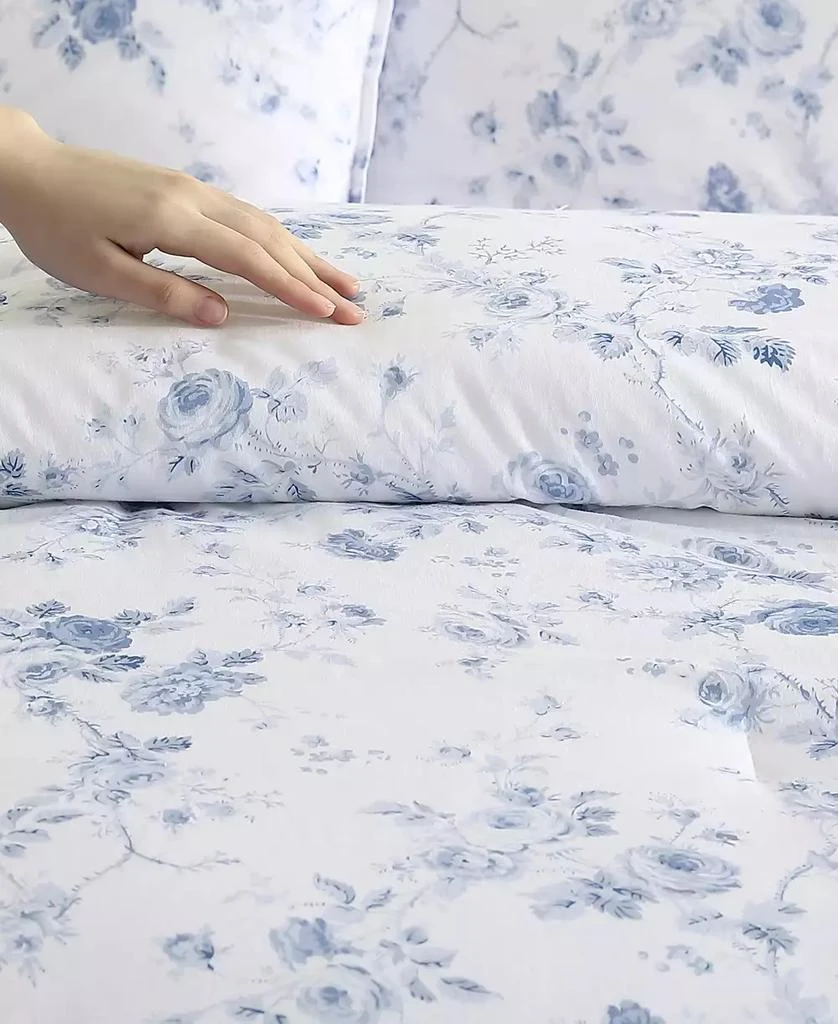 Laura Ashley Belinda Cotton Reversible 2 Piece Comforter Set 7