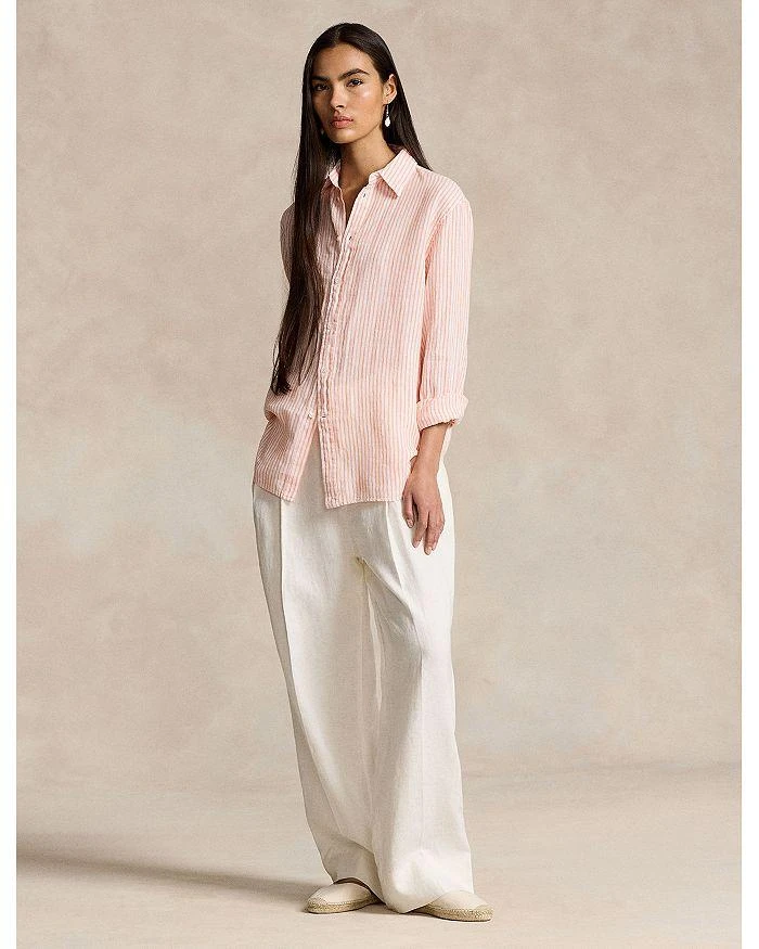 Ralph Lauren Linen Boyfriend Top 2