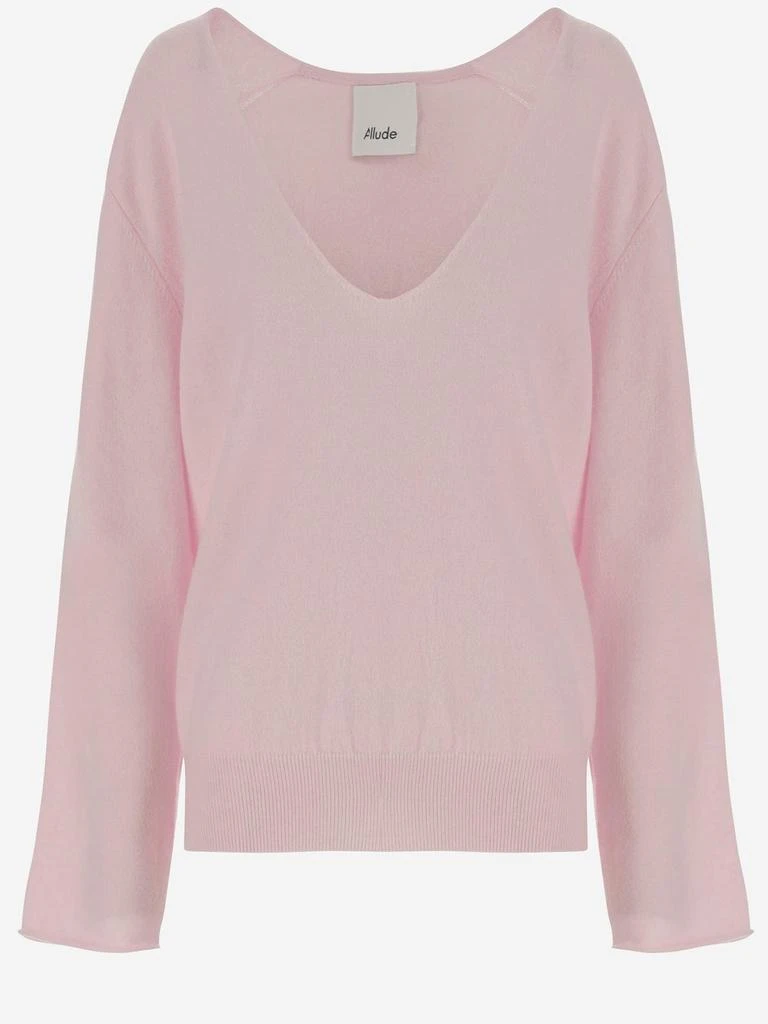 Allude Allude V-Neck Sweater 1