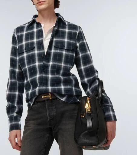 Tom Ford Checked cotton shirt 5
