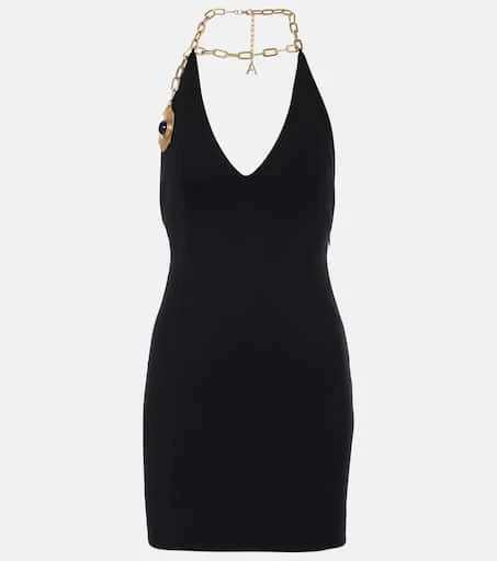 AREA Chain-detail minidress 1