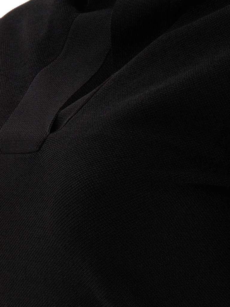 Alaïa Alaïa Pique Knit Hooded Top 4