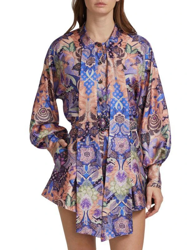 Zimmermann Celestial Tieneck Blouse 1