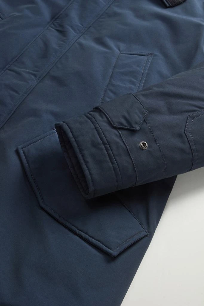 Woolrich Polar Parka with High Collar - Men - Black 7