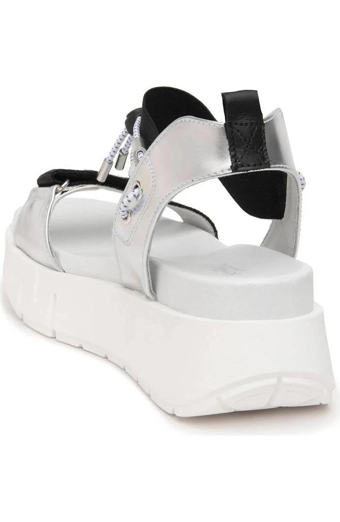 NeroGiardini Women's T.mikebis Sandal In Black/silver 3