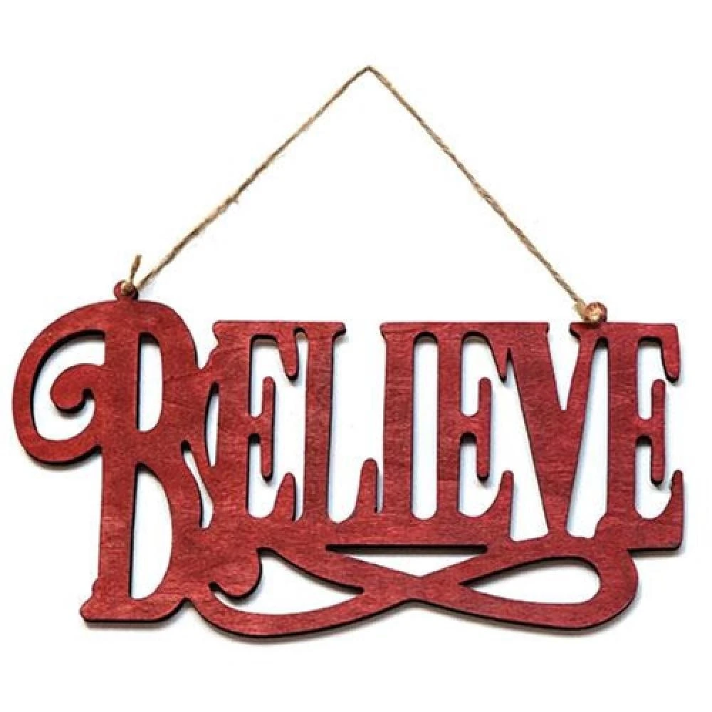 Hivvago Script BELIEVE Hanger