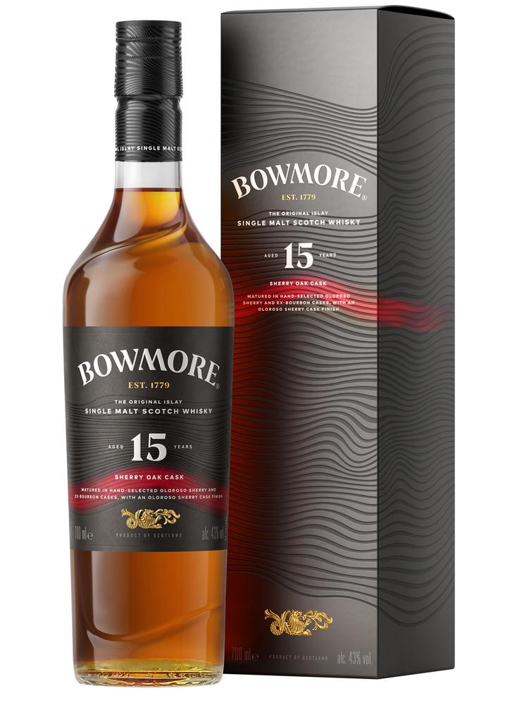 Bowmore 15 Year Old Sherry Cask Single Malt Whisky