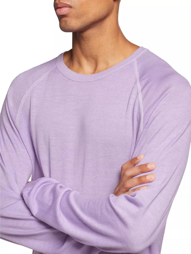 Saks Fifth Avenue COLLECTION Wool Crewneck Slim-Fit Sweater 6