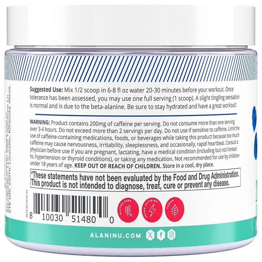 Alani Nu Preworkout 2