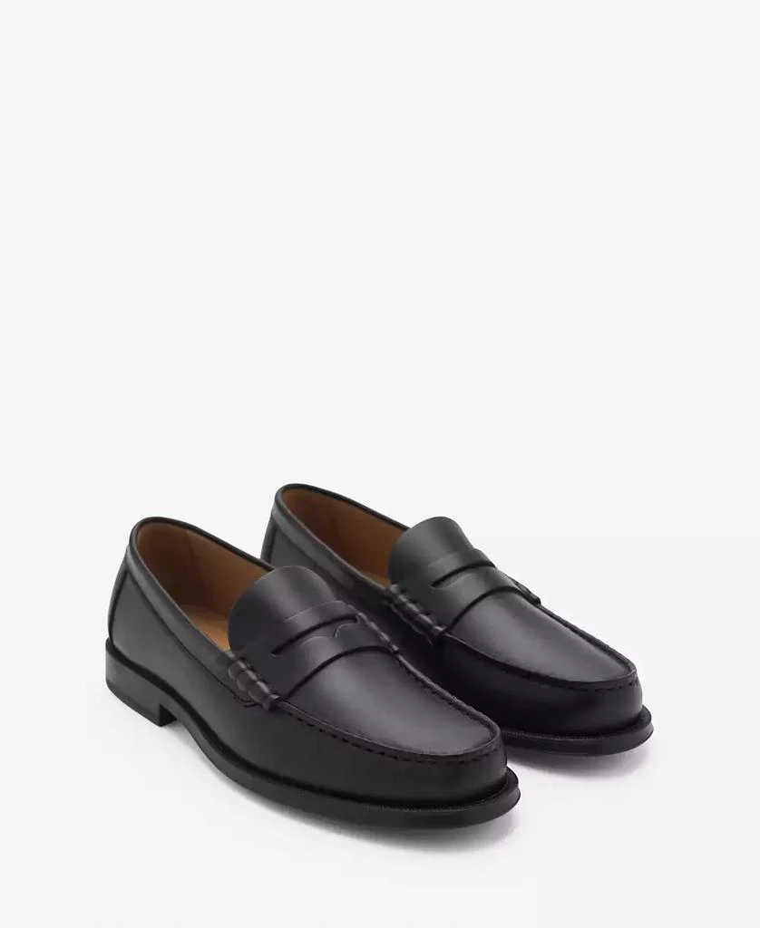 Mango Men's Leather Penny Loafers 1