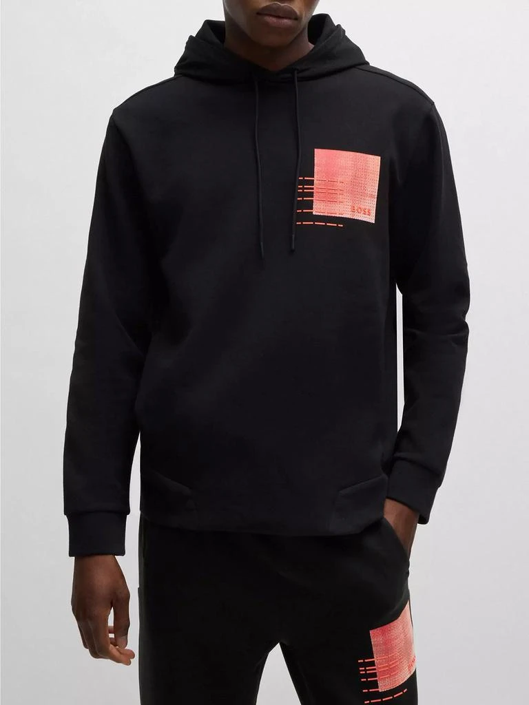 Hugo Boss Hoodie with Seasonal Artwork 3