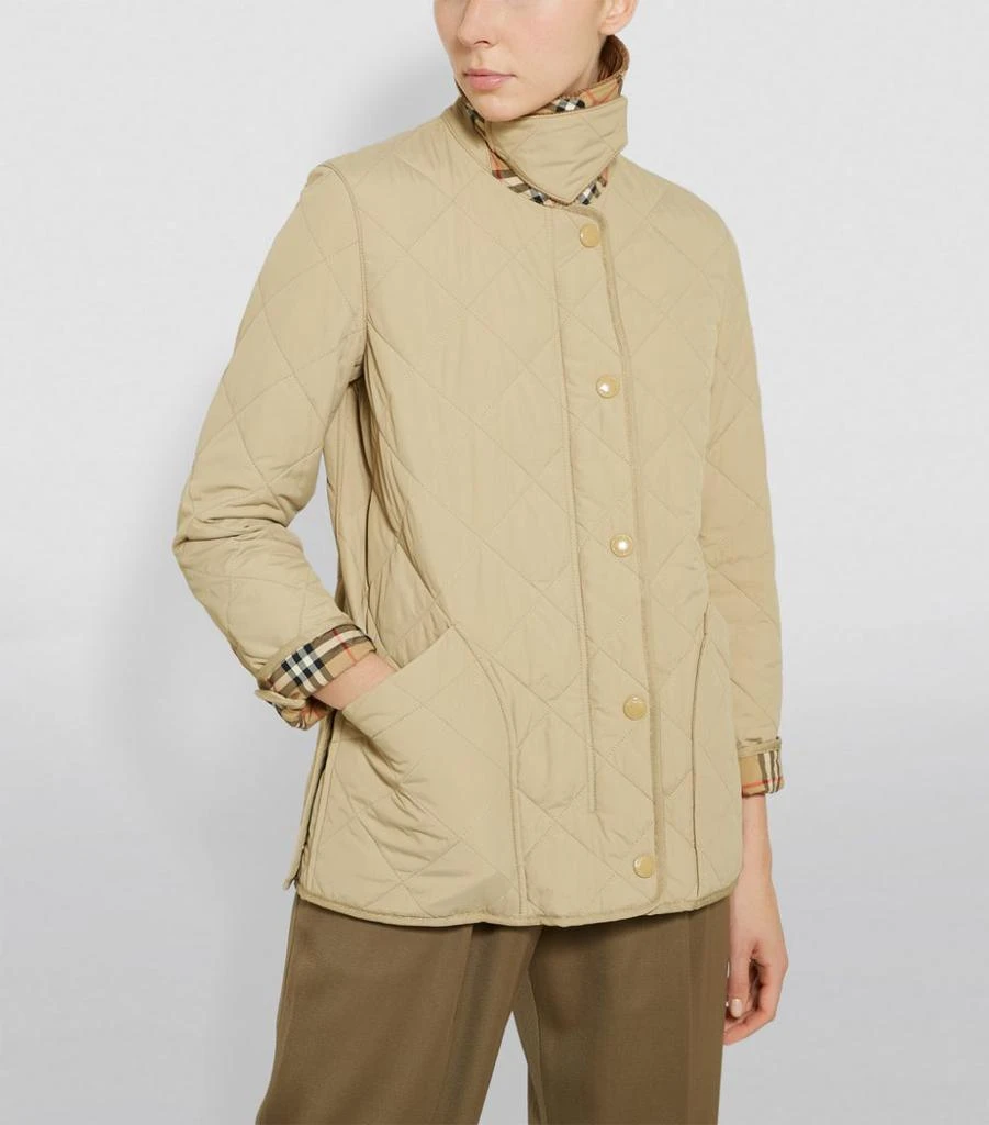 Burberry Diamond-Quilted Barn Jacket 4