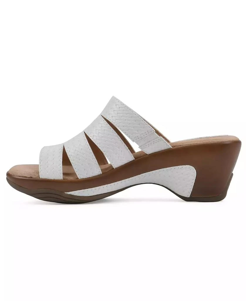 White Mountain Women's Valora Slip-On Clog Sandals 6