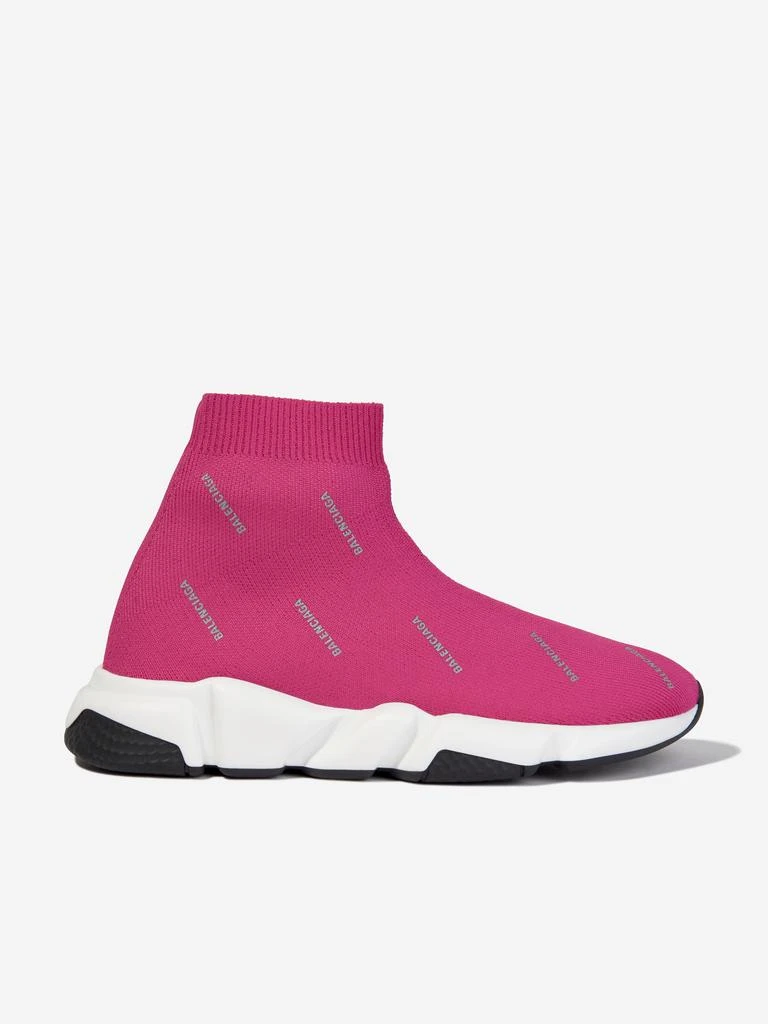 Balenciaga Balenciaga Girls Logo Speed Trainers 1