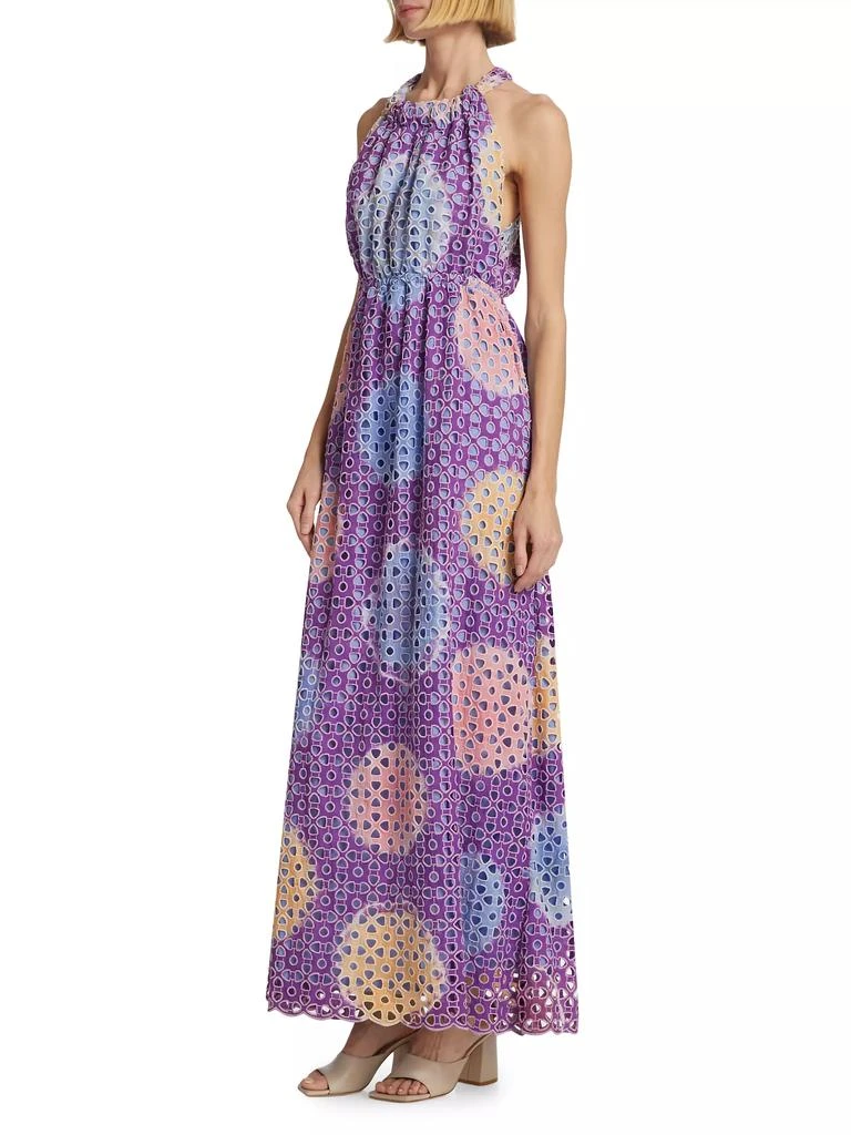 Busayo Oye Eyelet Cotton Maxi Dress 4