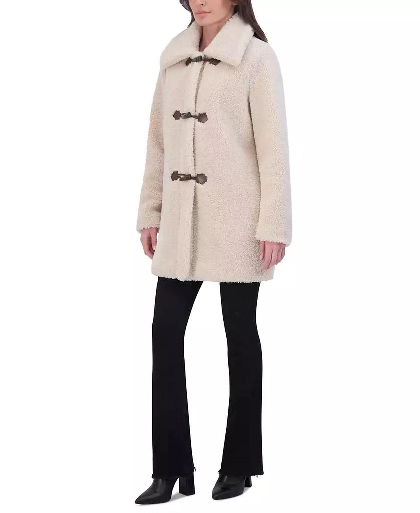 Laundry by Shelli Segal Women's Teddy Toggle Coat 4