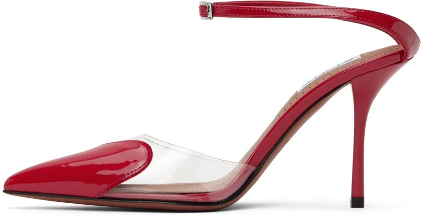 Alaïa Red 'Le Cœur' Heels 3