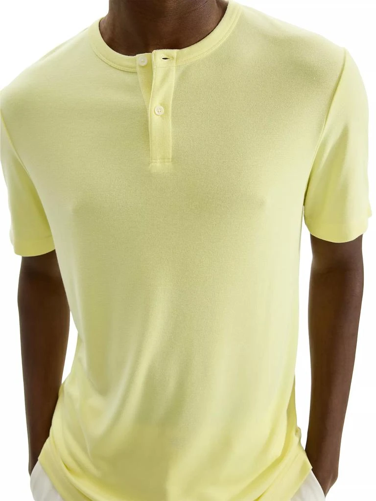 Theory Gaskell Short-Sleeve Henley 5