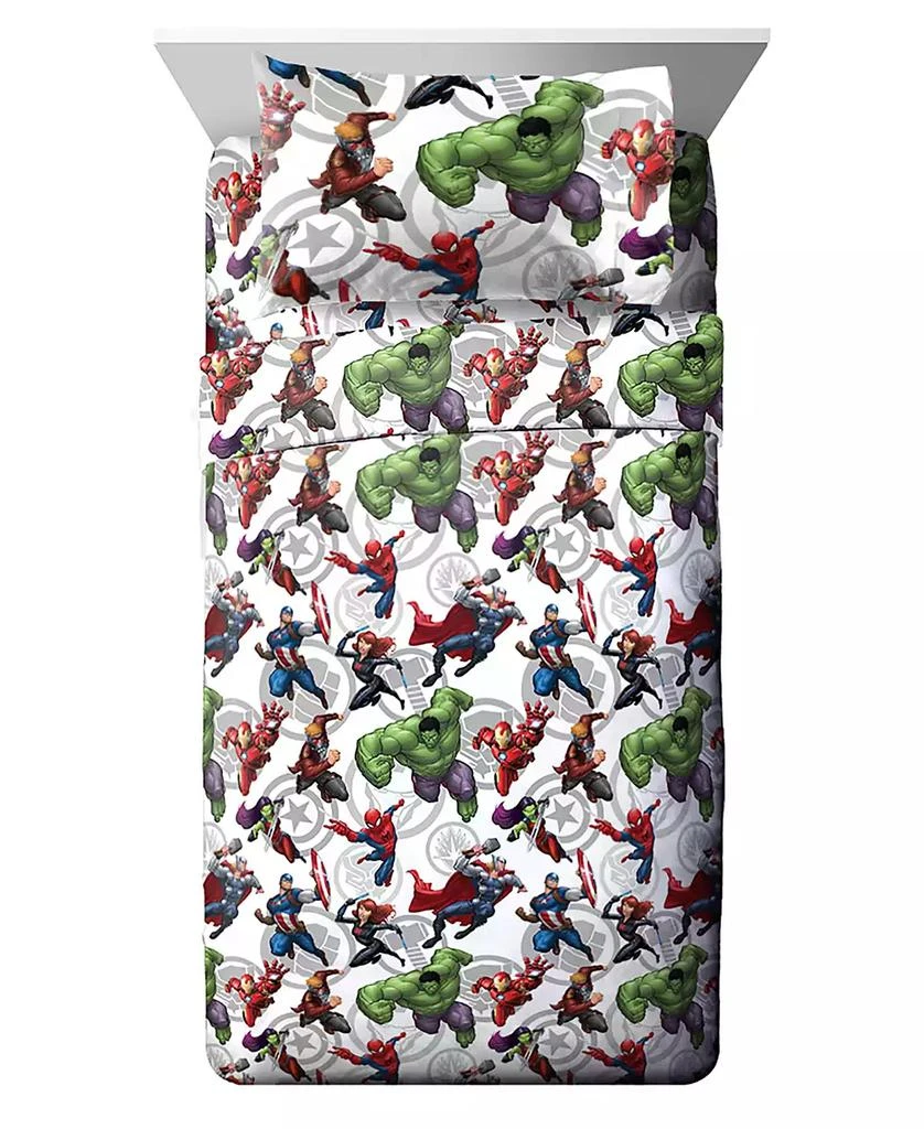 Disney Marvel Avengers 3-Pc. Sheet Set, Twin 6
