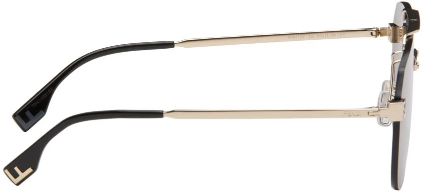 Fendi Gold Fendi Sky Sunglasses 2