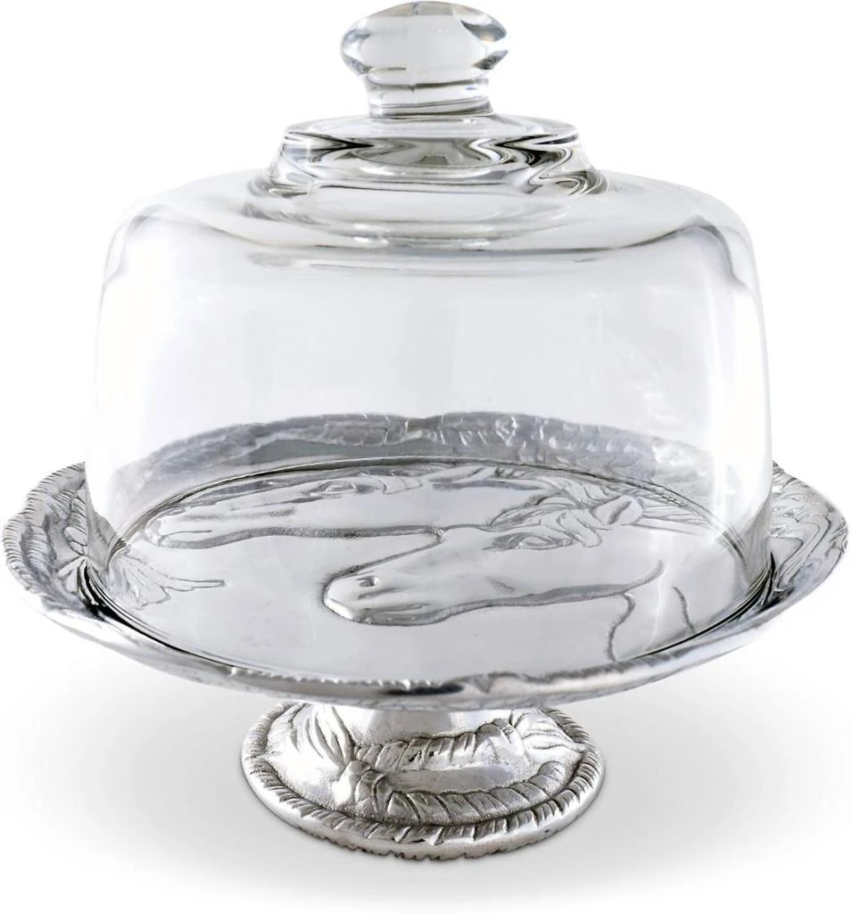 Arthur Court Arthur Court - Horse Footed Plate Glass Dome
