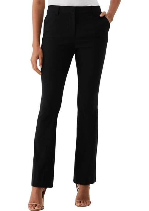 ELLA Rafaella Rafaella Womens Power Twill Bootcut Pants 1