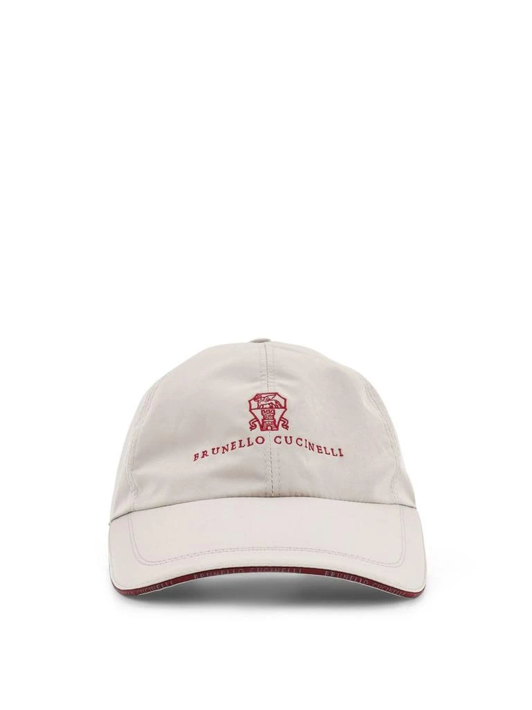 Brunello Cucinelli Logo Visor Baseball Hat