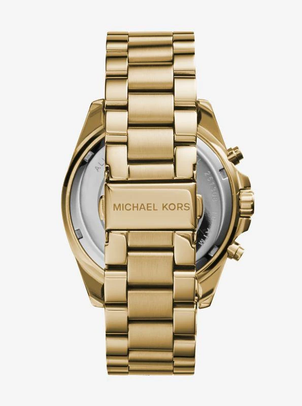 Michael Kors Oversized Bradshaw Gold-Tone Watch 3