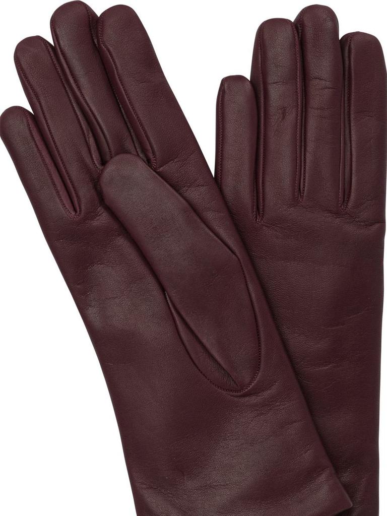 Restelli Restelli "920" Leather And Cashmere Gloves