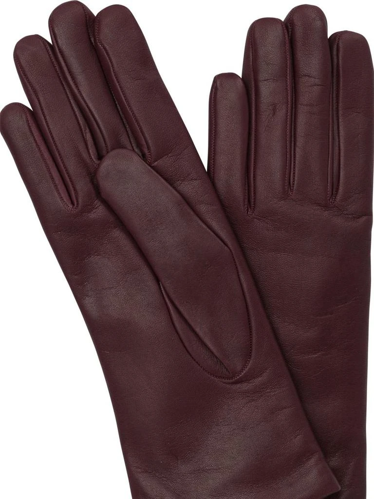 Restelli Restelli "920" Leather And Cashmere Gloves 2