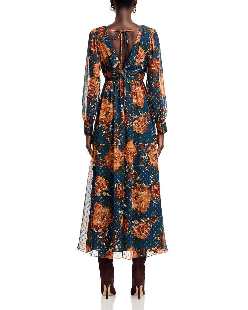 AQUA Moody Floral Maxi Dress - Exclusive 3