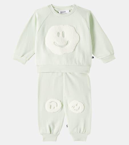 MOLO Baby cotton sweatshirt and sweatpants set