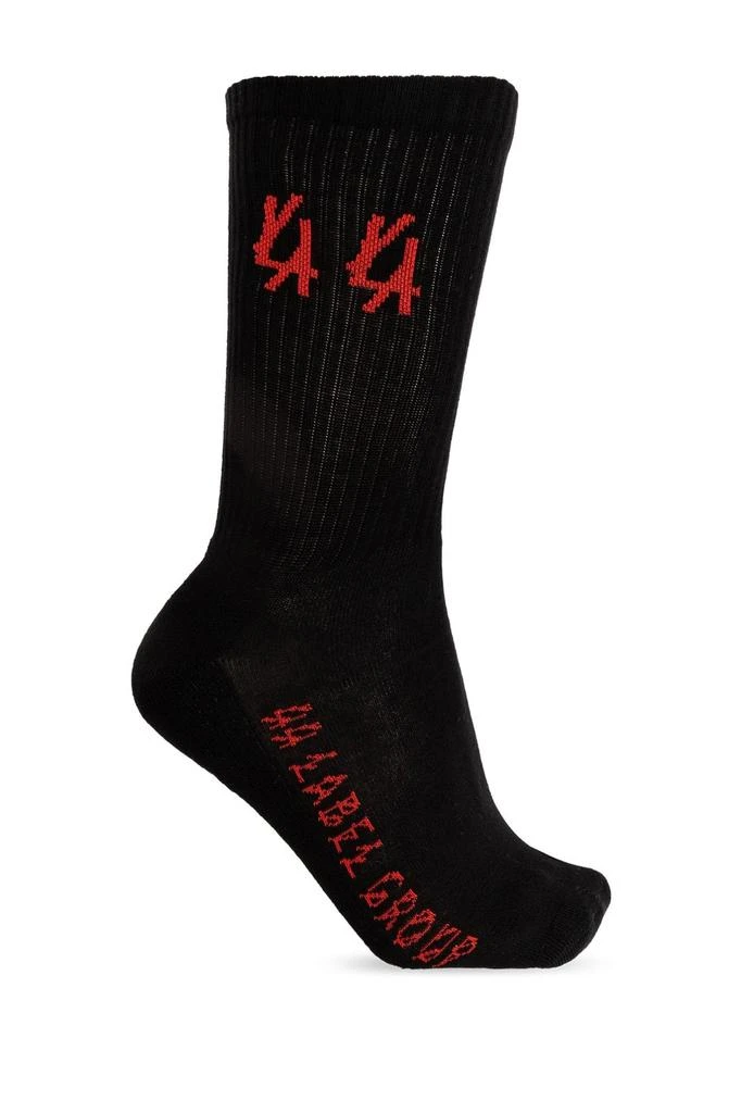 44 Label Group 44 Label Group Logo Intarsia-Knit Socks 1