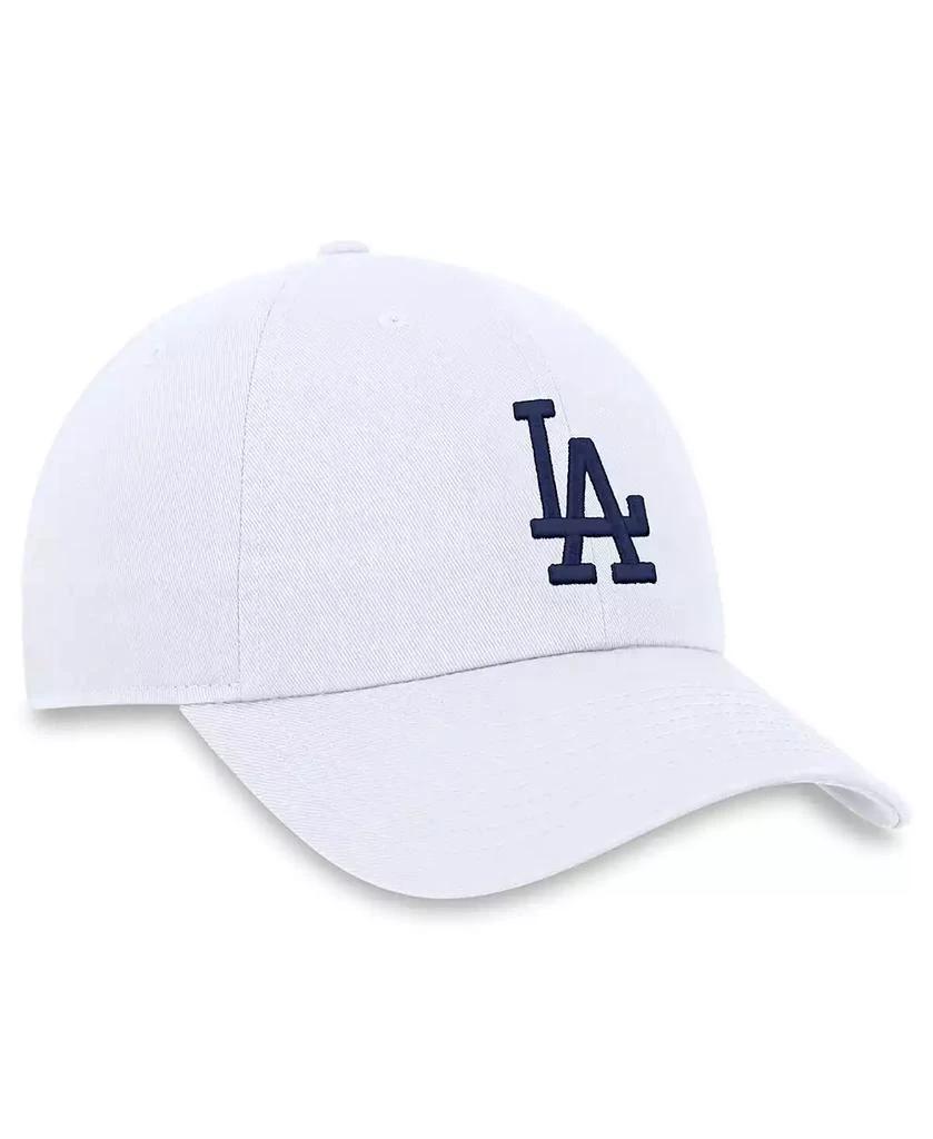NIKE Men's White Los Angeles Dodgers Club Adjustable Hat 4