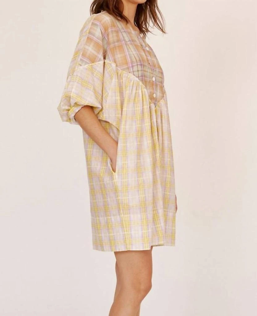 knee length dresses for ladies Raquel Allegra Marceline Dress Shibori Indigo – Thistle Hill