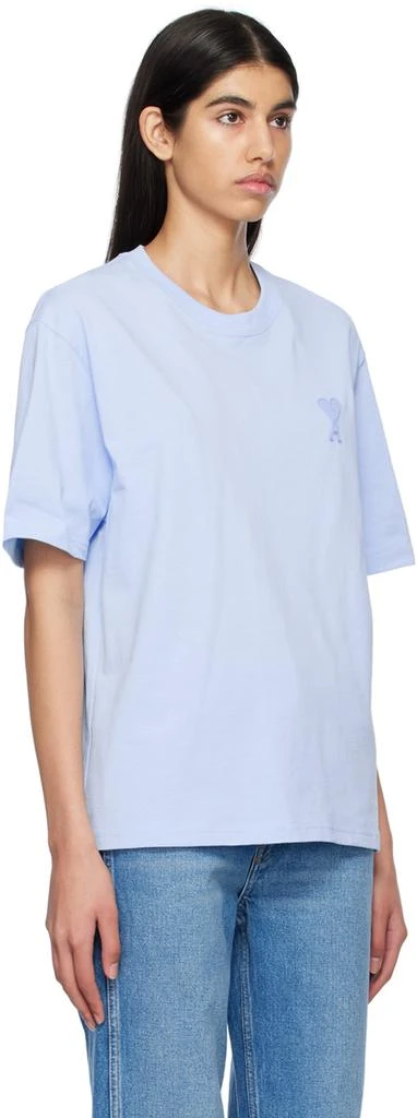 AMI Paris Blue Ami de Cœur T-Shirt 2